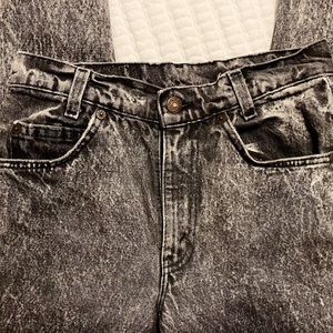Vintage Levi’s Black Acid Wash